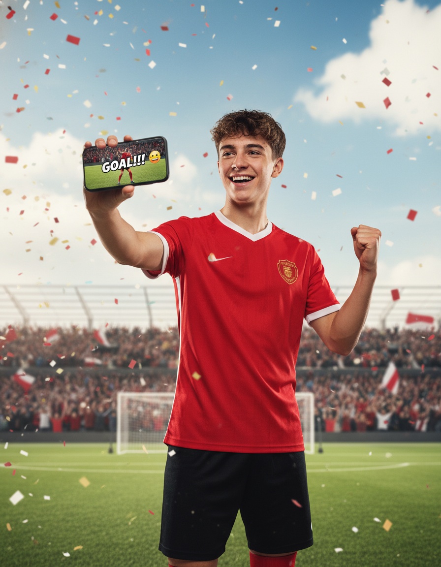 Jugador celebrando con app PikiPiki